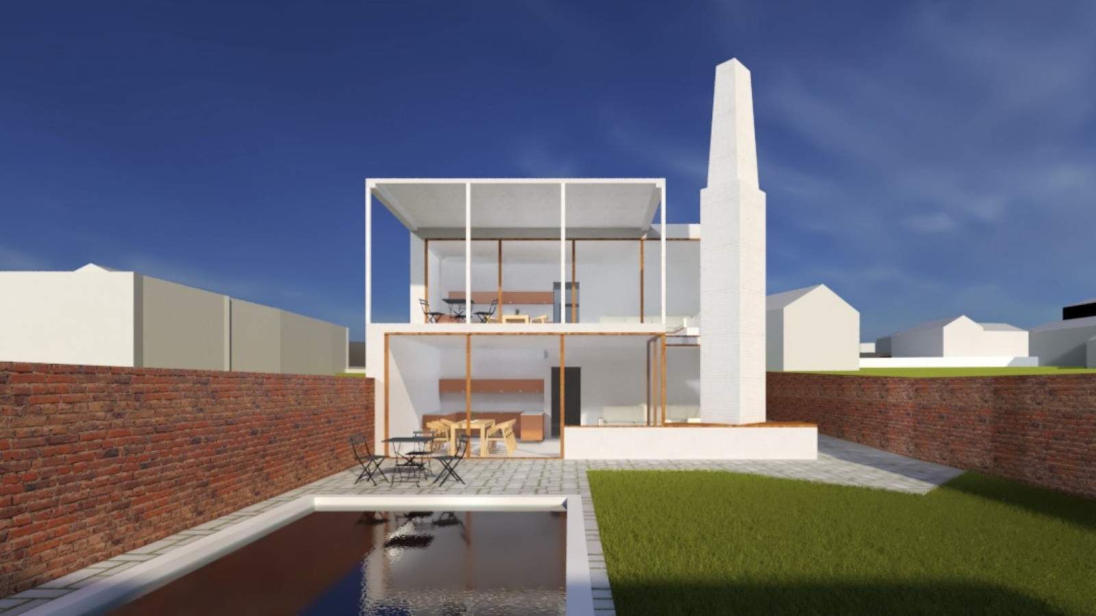 Verkauf: Grundstück für den Bau einer Villa mit Meerblick, in Canidelo, V. N. Gaia, Portugal_201521