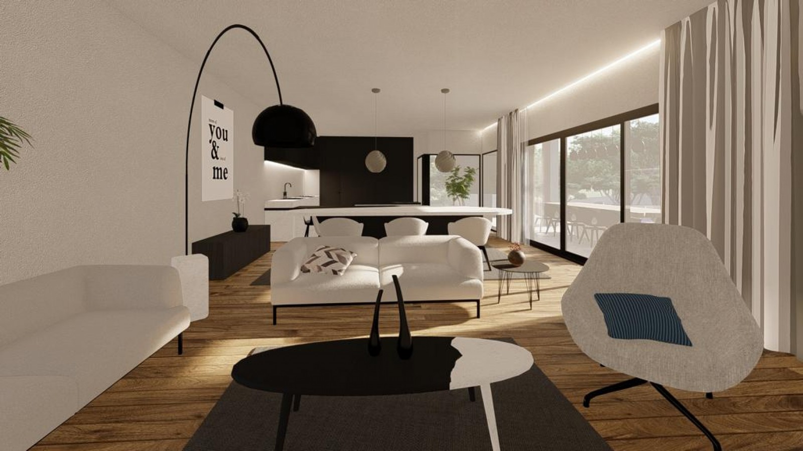 Moderna villa de 4 dormitorios en construcción, en venta en Albufeira, Algarve_201548