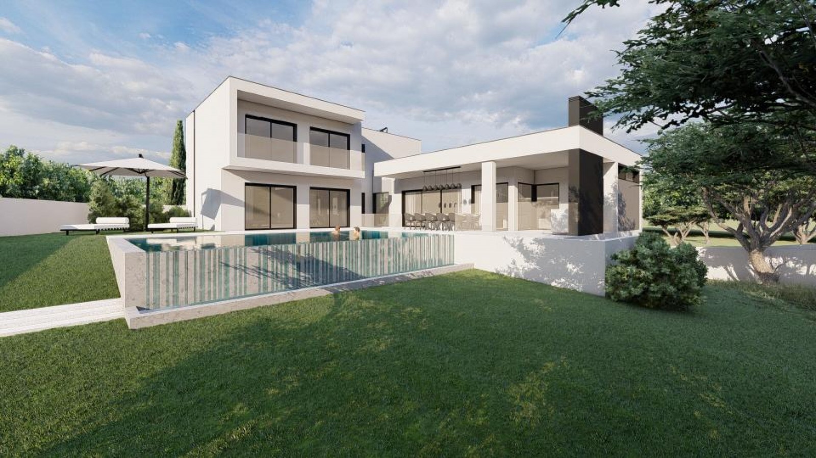 Moderna moradia T4 em construção, para venda em Albufeira, Algarve_201550