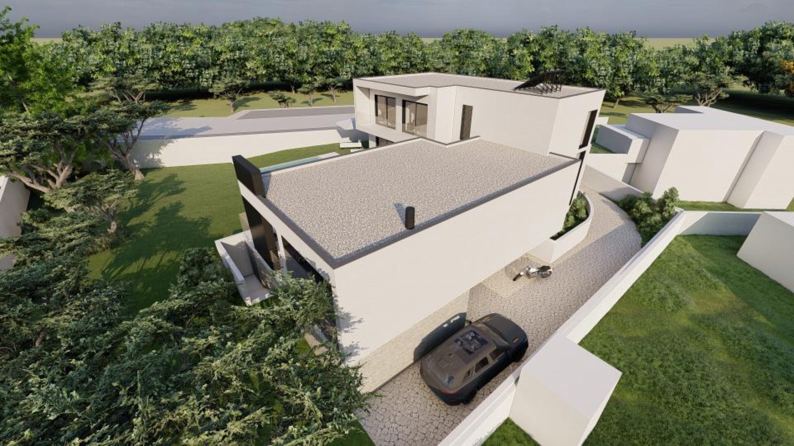 Moderna villa de 4 dormitorios en construcción, en venta en Albufeira, Algarve_201553