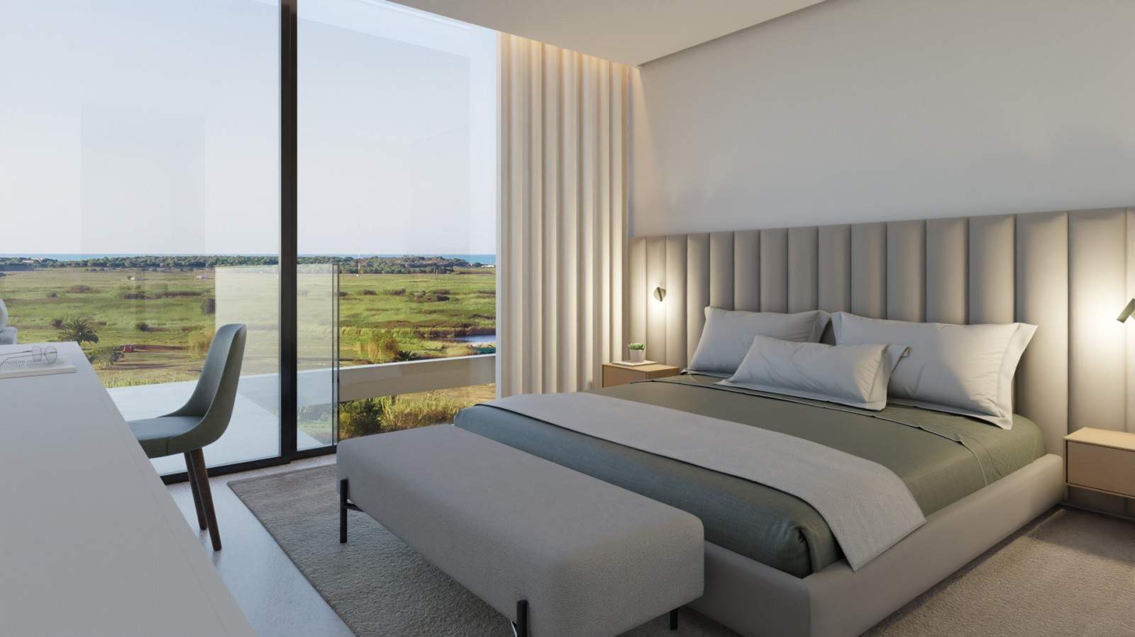Pisos de lujo de dos dormitorios en condominio privado, en venta, Vilamoura_201985