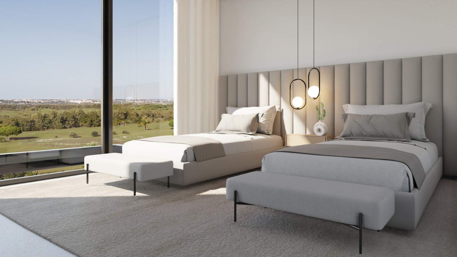 Pisos de lujo de dos dormitorios en condominio privado, en venta, Vilamoura_202198