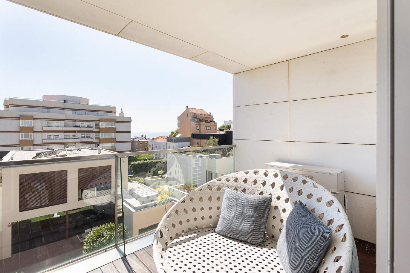 Vente : Appartement de luxe avec balcon et vue sur la mer à Foz do Douro, Porto, Portugal_202363
