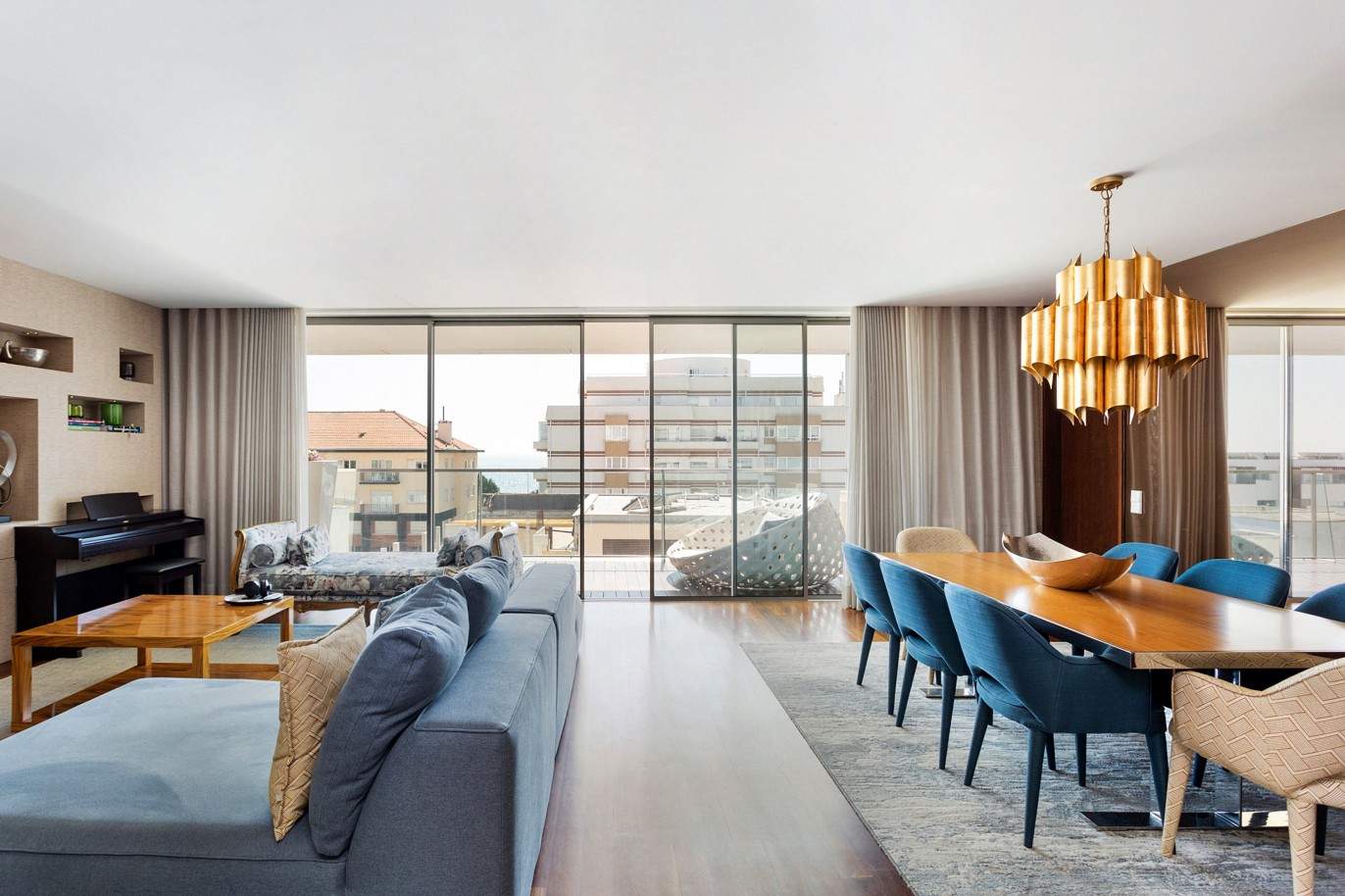 Vente : Appartement de luxe avec balcon et vue sur la mer à Foz do Douro, Porto, Portugal_202381