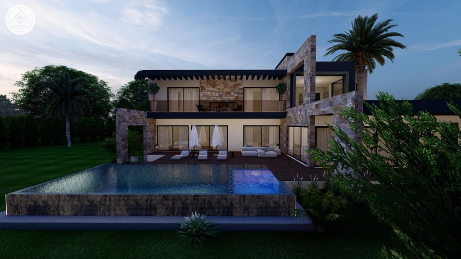 Moderne 5-Schlafzimmer-Villa, im Bau, zu verkaufen in Vilamoura, Algarve_202392