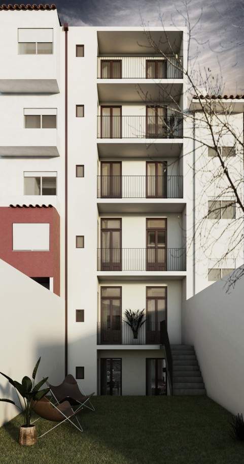 Neue Duplex-Wohnung mit Balkon, zu verkaufen, im historischen Zentrum von Porto, Portugal_203152
