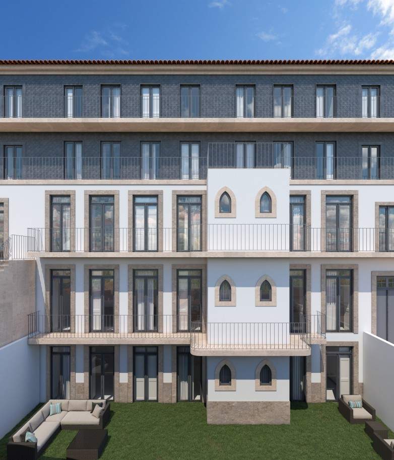Appartement neuf avec terrasse, à vendre, dans le centre historique de Porto, Portugal_203412