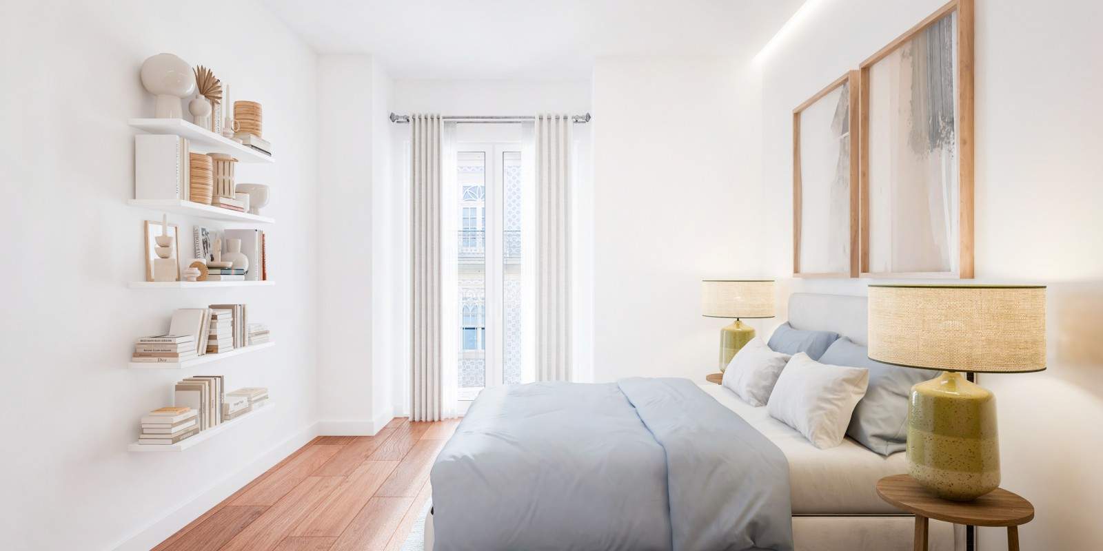 Appartement neuf avec balcon, à vendre, dans le centre historique de Porto, Portugal_203656