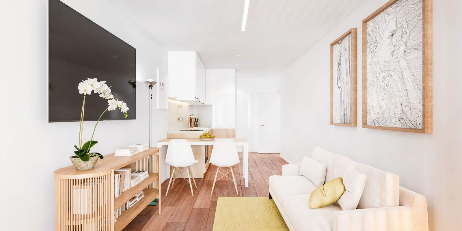 Appartement neuf avec terrasse, à vendre, dans le centre historique de Porto, Portugal_203698