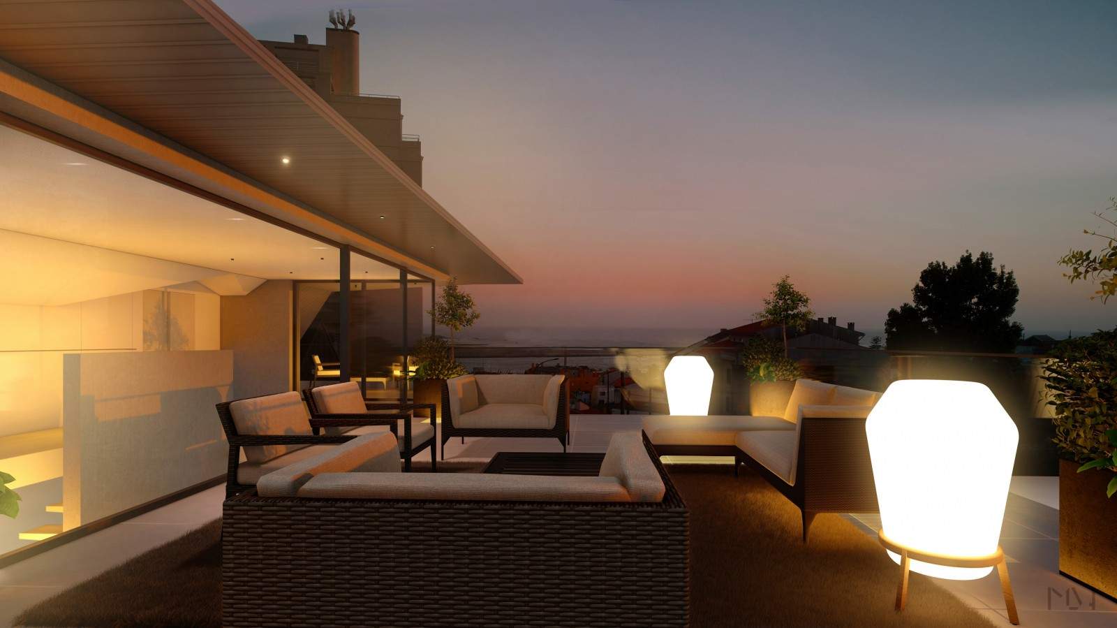 Villa mit Garten und Pool und Meerblick, zu verkaufen, Foz do Douro_203892