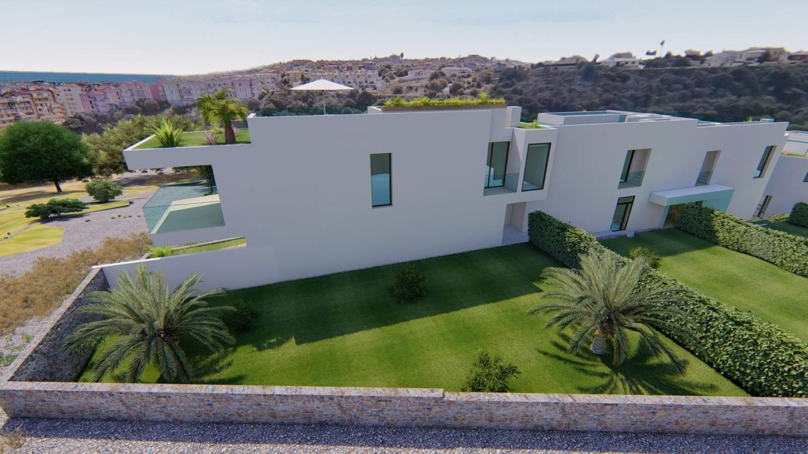 Grundstück mit Meerblick, zum Bauen, zu verkaufen, in Lagos, Algarve_203925