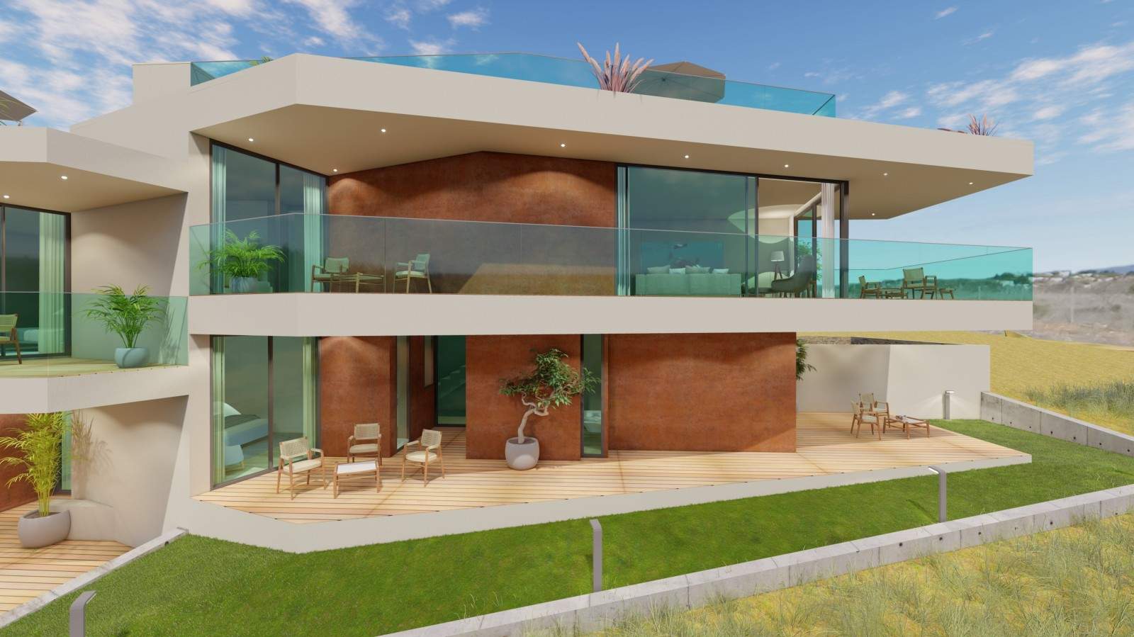 Grundstück mit Meerblick, zum Bauen, zu verkaufen, in Lagos, Algarve_203932