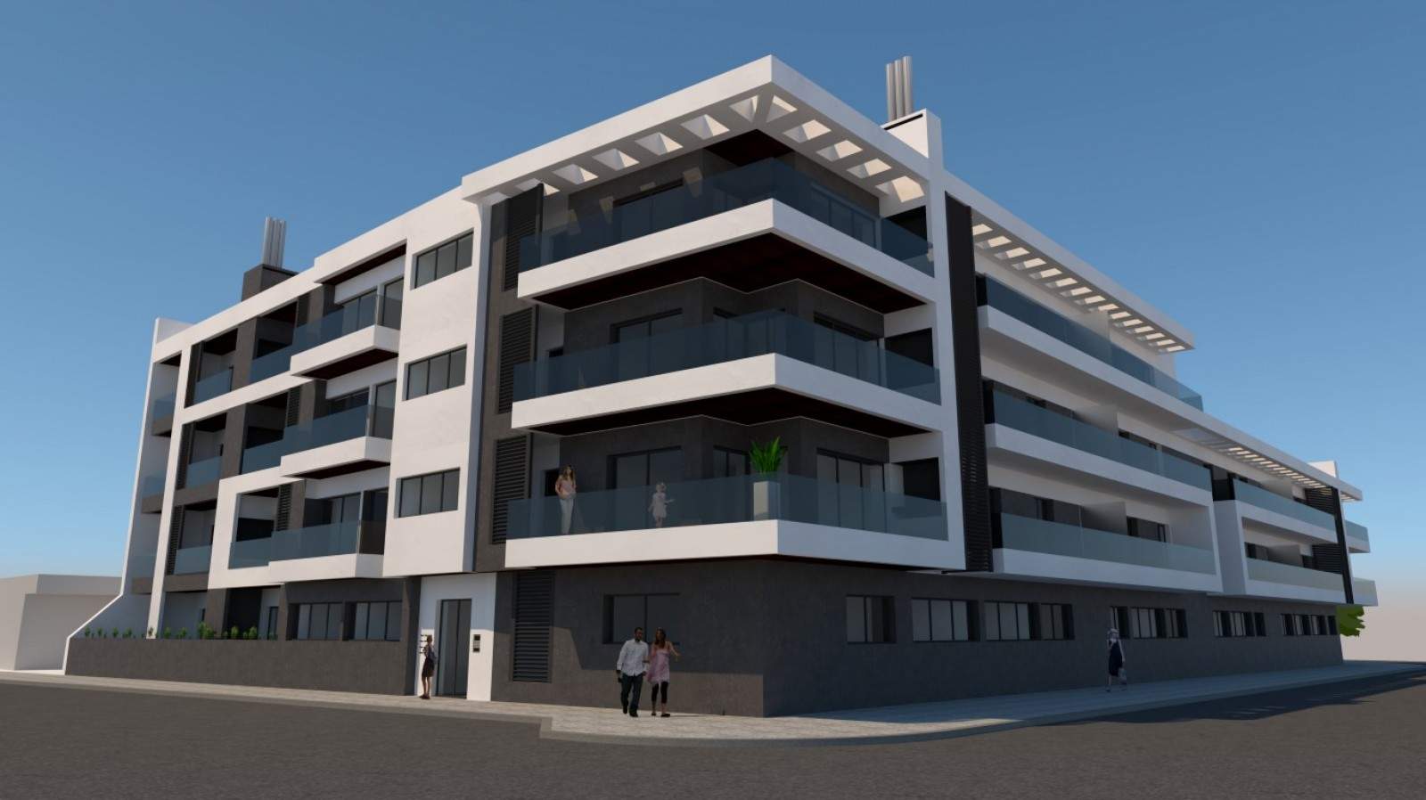 Novo apartamento T3, para venda em São Brás de Alportel, Algarve_204117