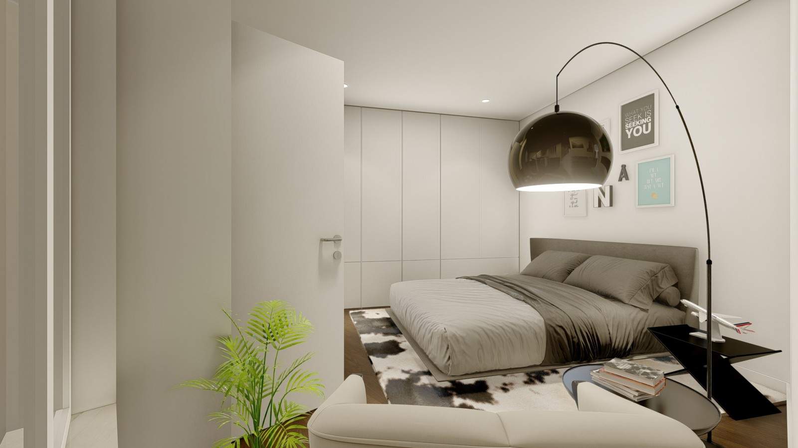 Appartement de 2 chambres, nouvelle construction, à vendre à Faro, Algarve_204624
