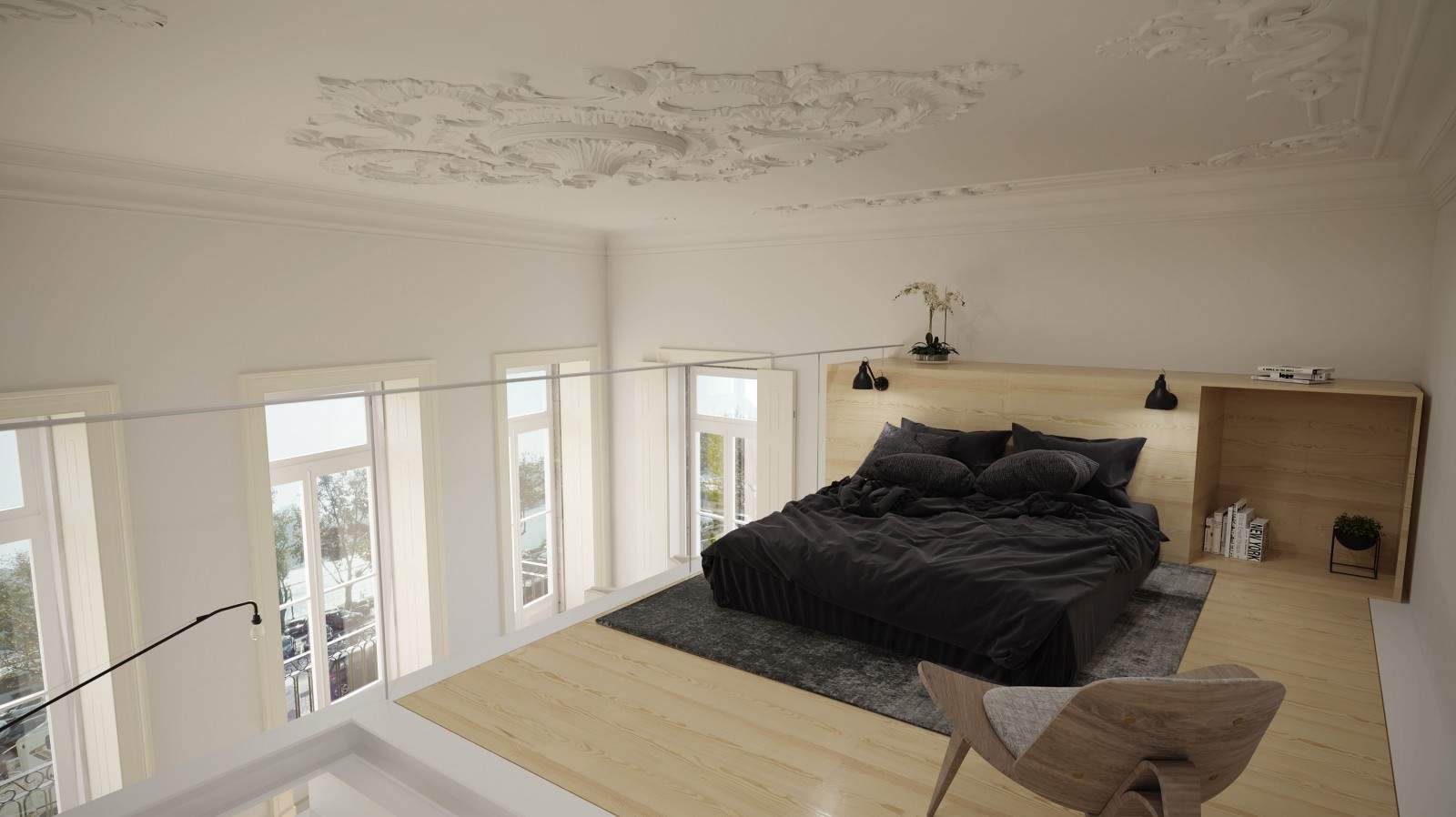 Appartement neuf avec balcon et vue sur la rivière, à vendre, à Baixa do Porto, Portugal_204646