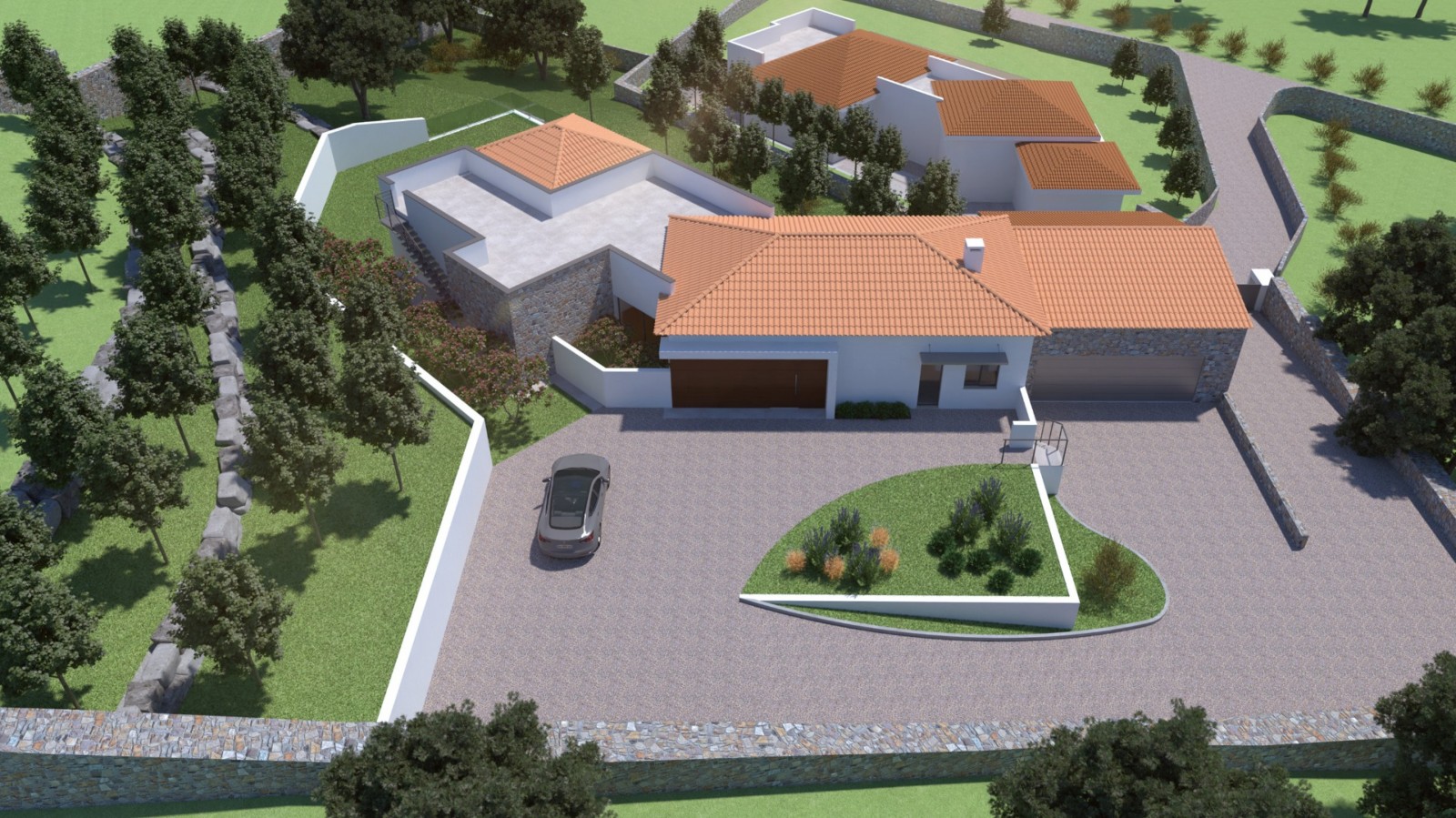 Grundstück für den Bau von zwei Villen mit 3 Schlafzimmern, zu verkaufen, in Silves, Algarve_204993