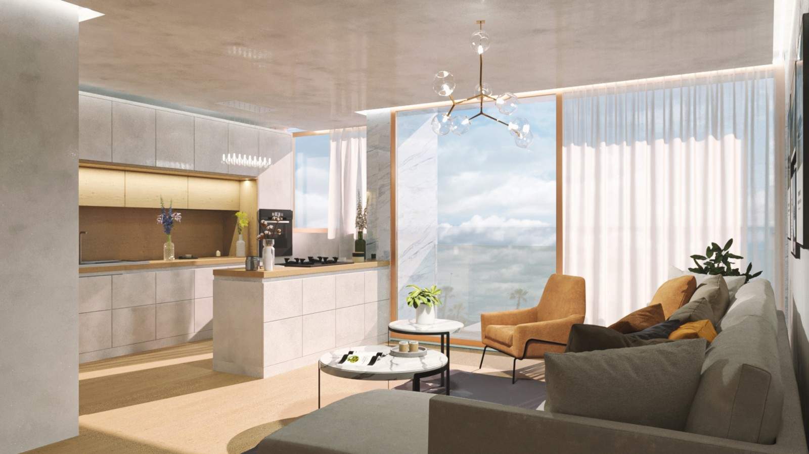 Appartement neuf avec balcon, à vendre, à Matosinhos Sul, Porto, Portugal_205407