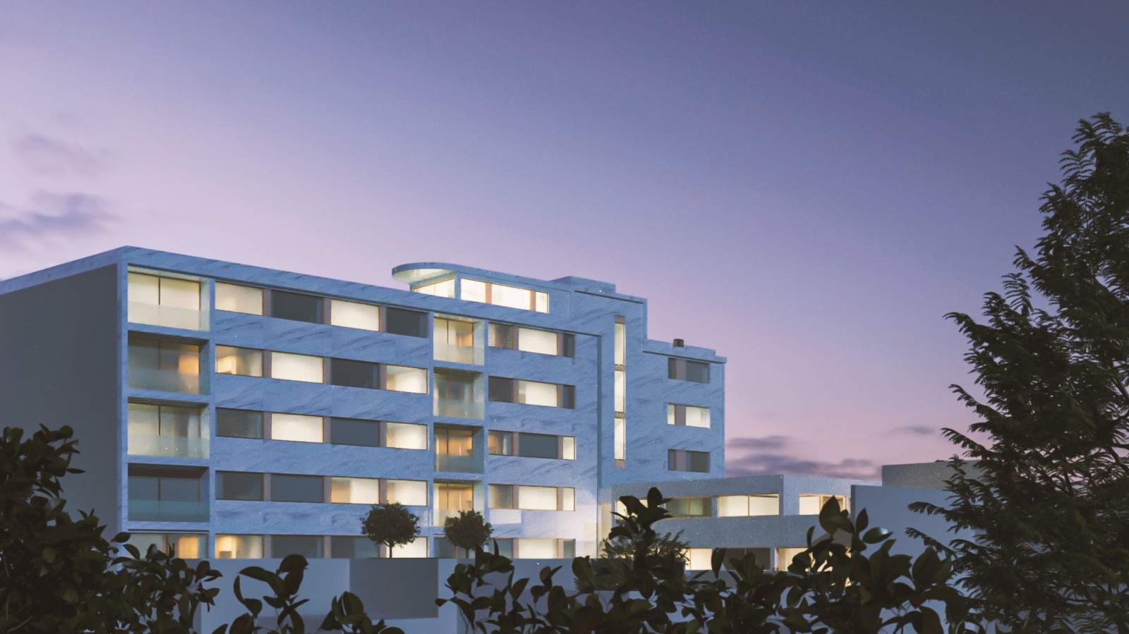 Penthouse neuf avec balcon, à vendre, à Matosinhos Sul, Porto, Portugal_205434