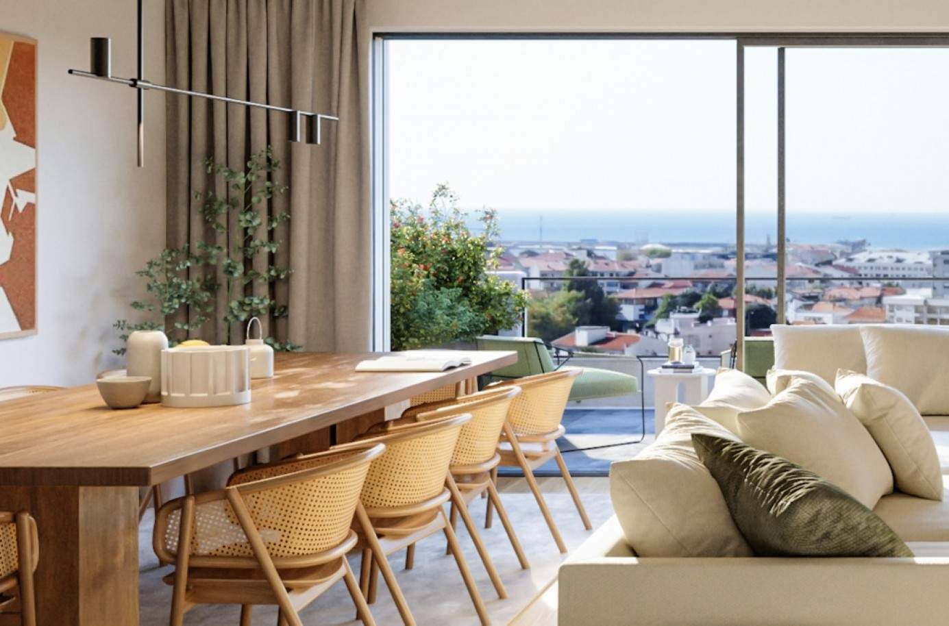 Appartement neuf avec balcon, à vendre, à Leça da Palmeira, Porto, Portugal_205691