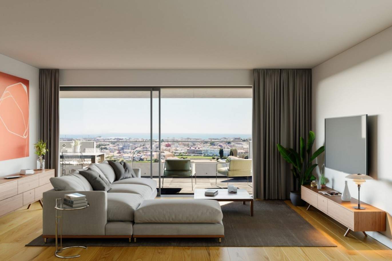 Apartamento novo com varanda, para venda, em Leça da Palmeira, Porto, Portugal_205907