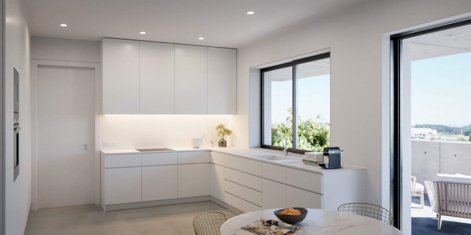 Appartement neuf avec balcon, à vendre, à Leça da Palmeira, Porto, Portugal_206002