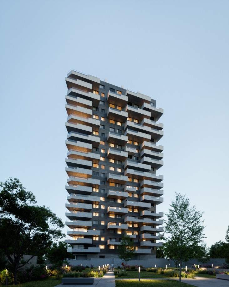 Neues Penthouse-Duplex mit Balkon, zu verkaufen, in Leça da Palmeira, Porto, Portugal_206944