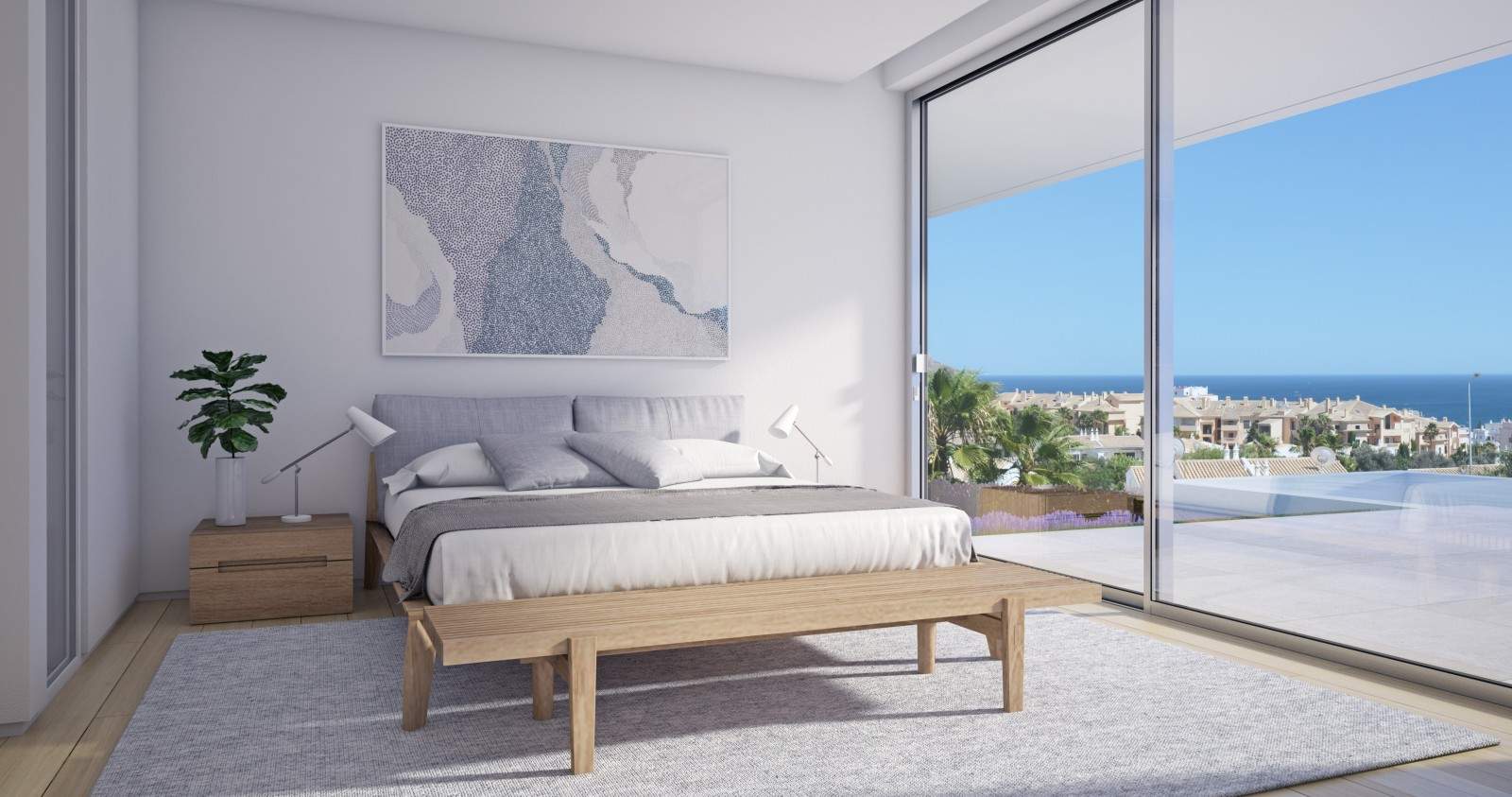 Grundstück mit genehmigtem Projekt für eine Villa mit 3 Schlafzimmern in Lagos, Algarve_207025