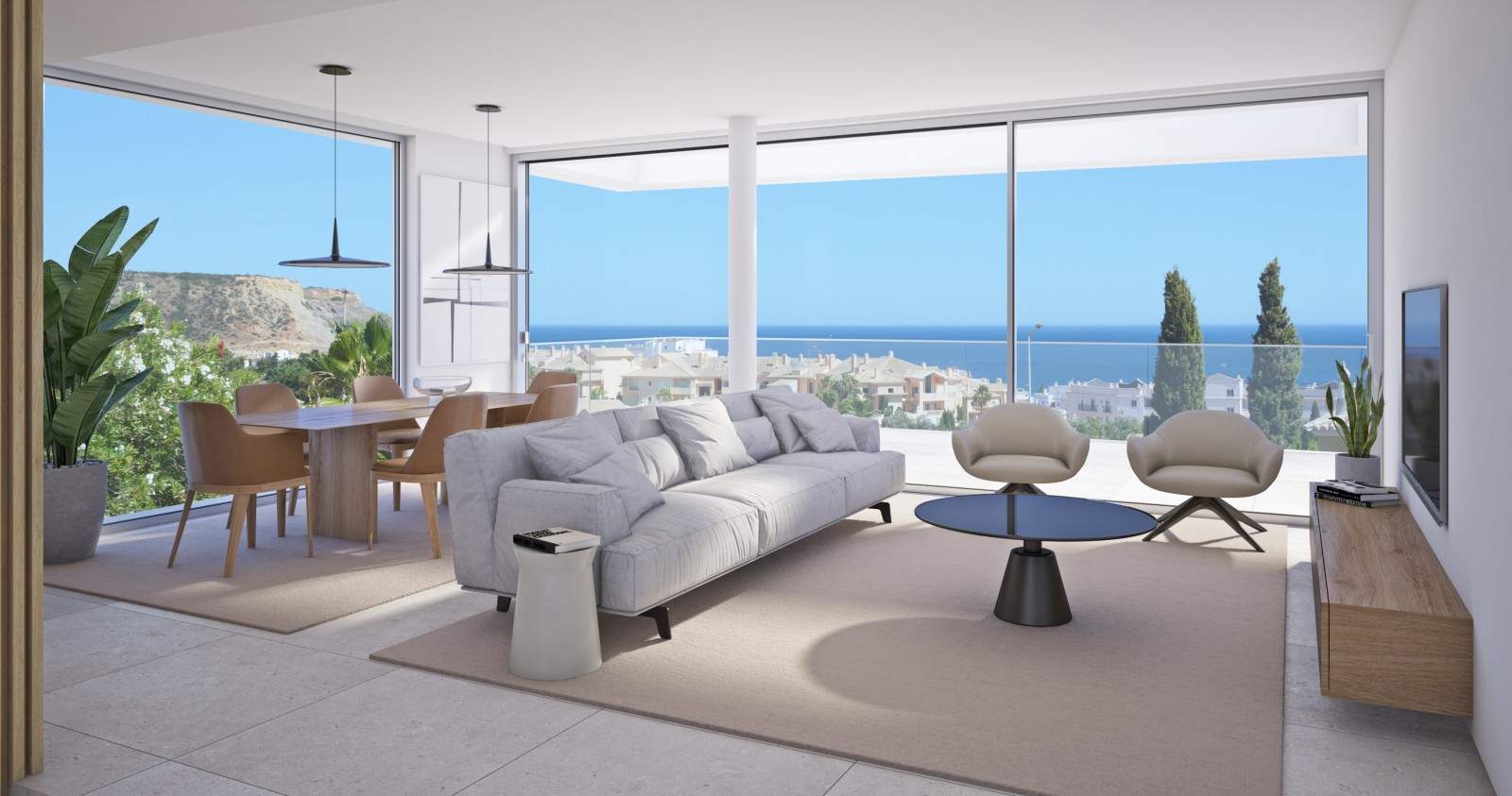 Modern 3-bedroom villa, under construction, with pool, in Lagos, Algarve_207034