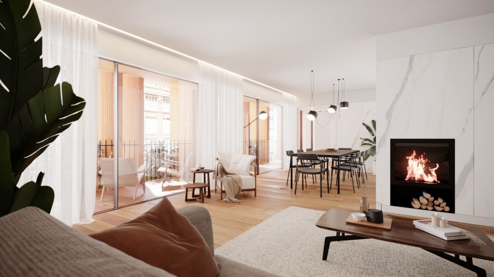Luxuriöse Wohnung mit Balkon, zu verkaufen, in Vila do Conde, Portugal_207399