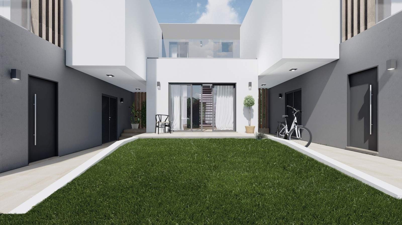 Piso dúplex de 2 dormitorios en construcción, en venta, en Golf Resort, Silves, Algarve_207463