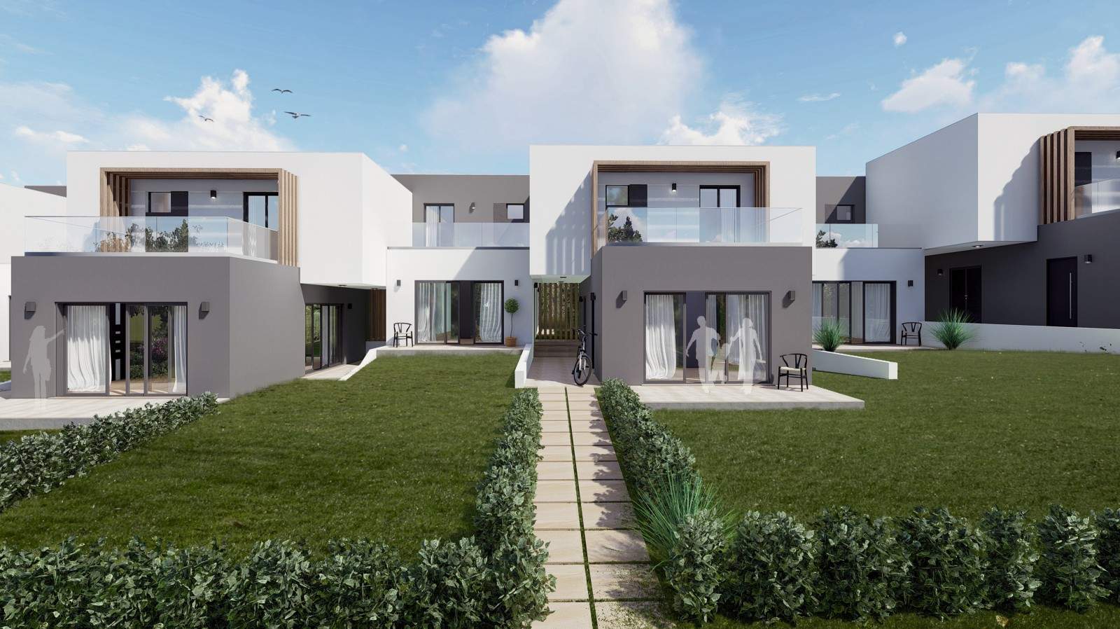Neue 2-Zimmer-Duplex-Wohnung, zu verkaufen, in Golf Resort, Silves, Algarve_207471