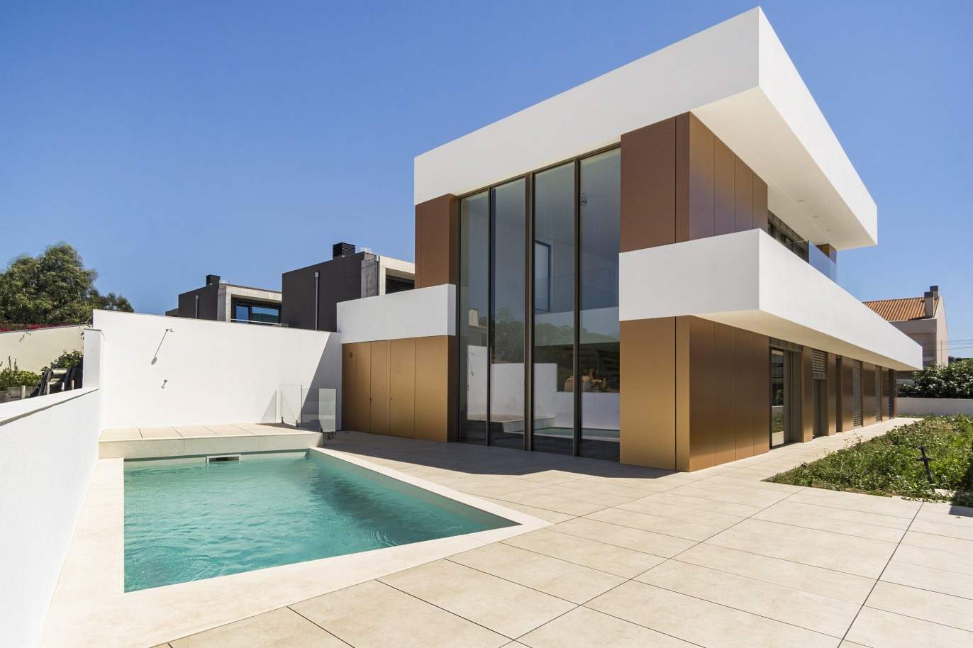 Villa de luxe avec piscine et jardin, à vendre, à Canidelo, V. N. Gaia, Porto, Portugal_208007