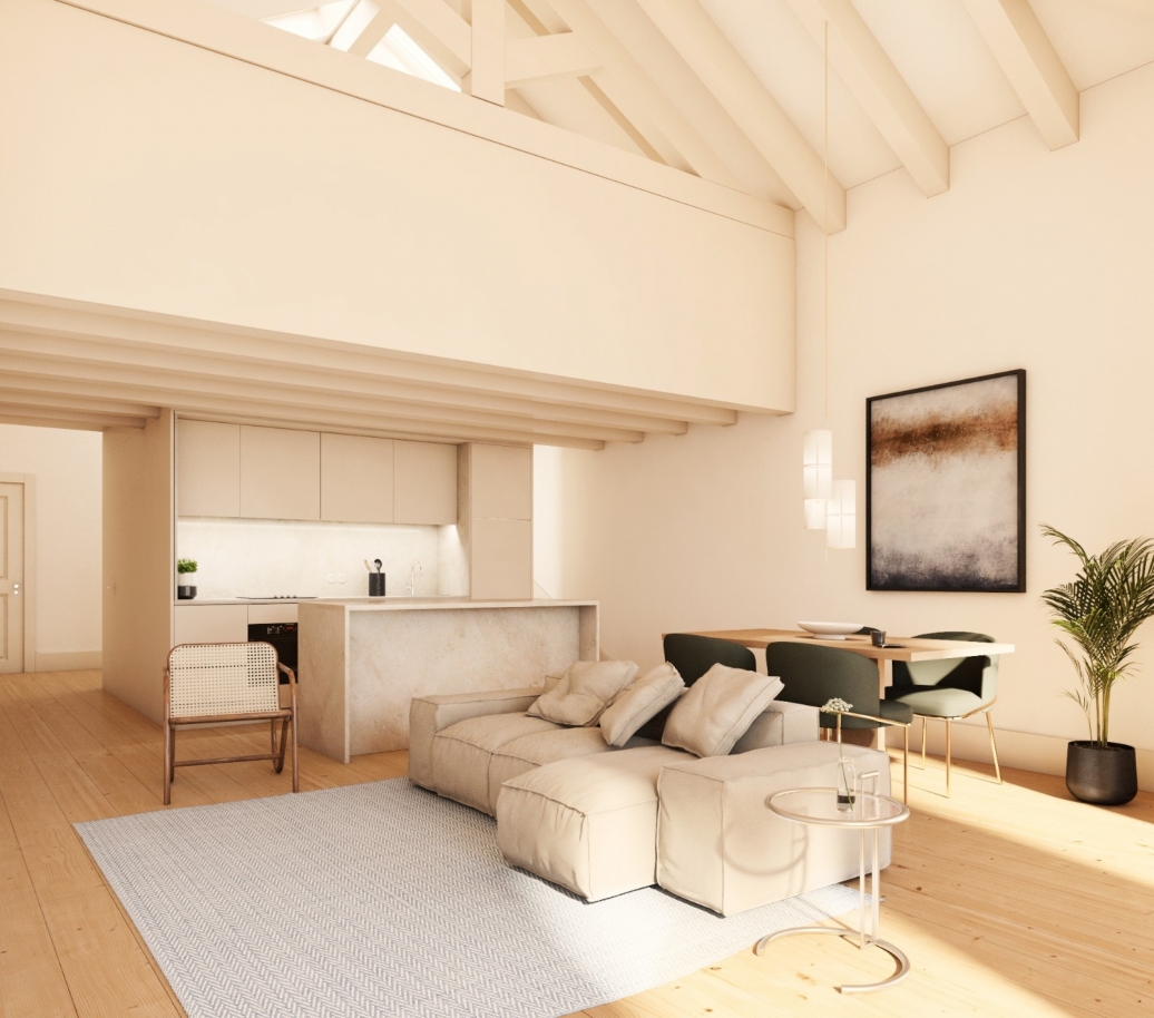 Penthouse duplex nueva, en venta, en el centro de Oporto, Portugal_208097