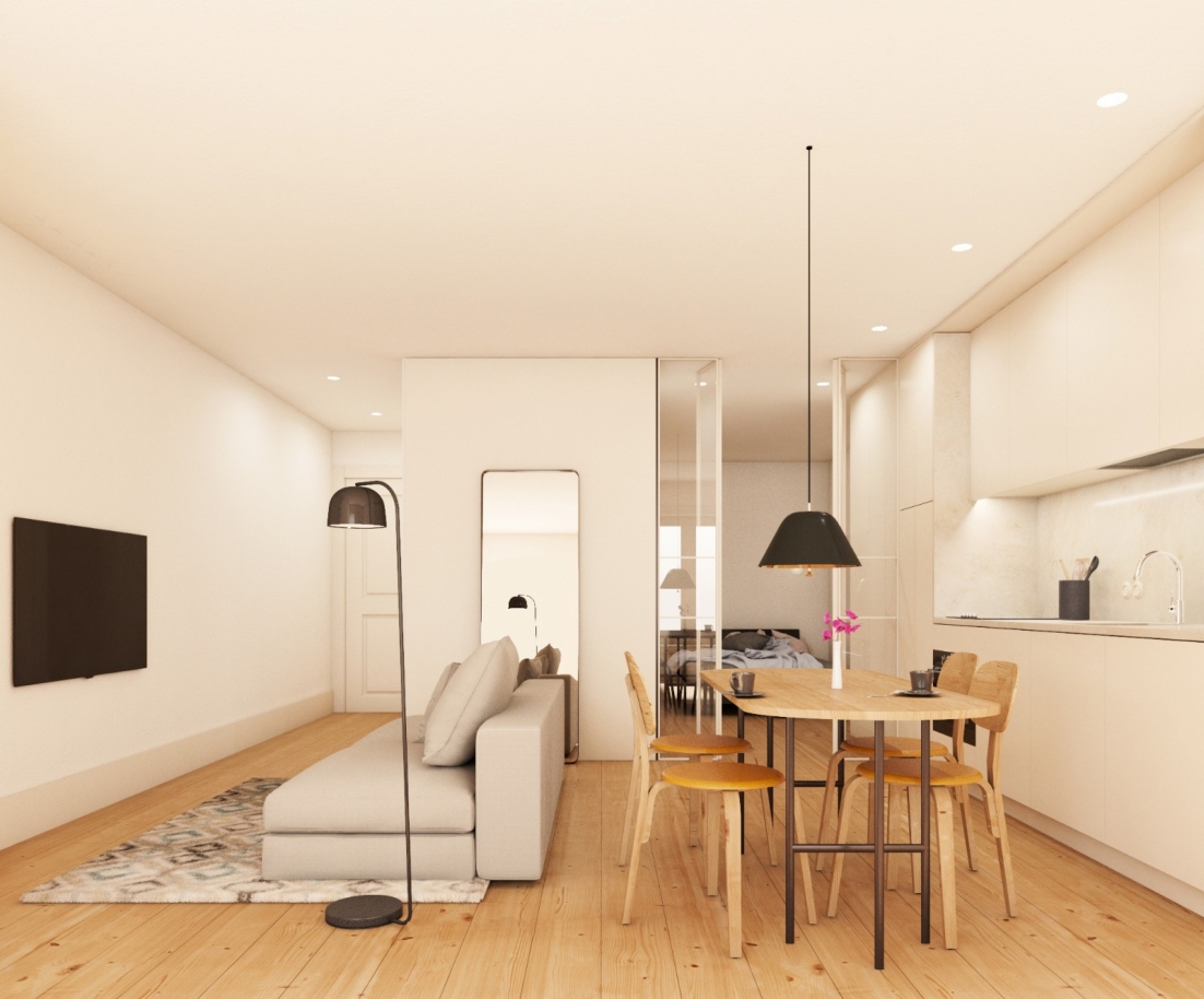 Nouveau Duplex Penthouse, à vendre, dans le centre de Porto, Portugal_208100