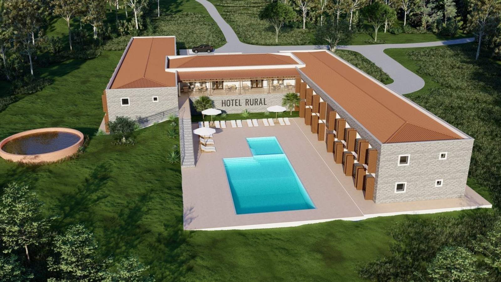 Quinta com projeto para hotel rural, para venda, Albufeira, Algarve_208119