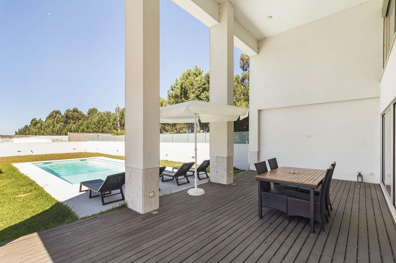 Vente : Villa de 3 chambres avec piscine, près de la plage, Madalena, V. N. Gaia, Porto, Portugal_208548