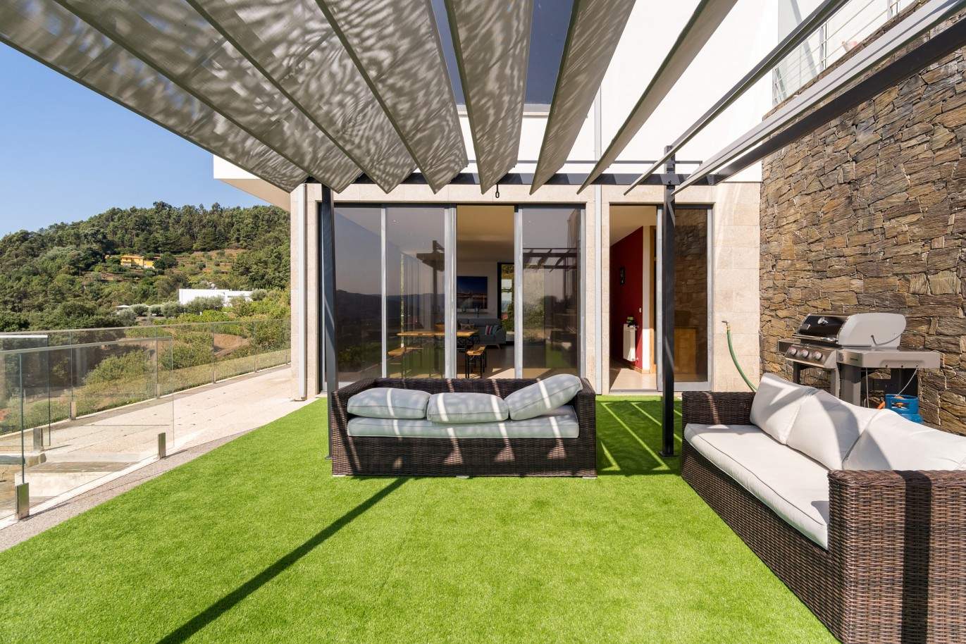 Villa avec piscine, vignobles et vues sur les montagnes, à vendre, à Baião, Nord du Portugal_208572