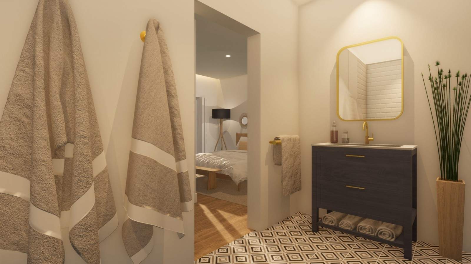 Piso de 3 dormitorios duplex, en venta en Tavira, Algarve_209351