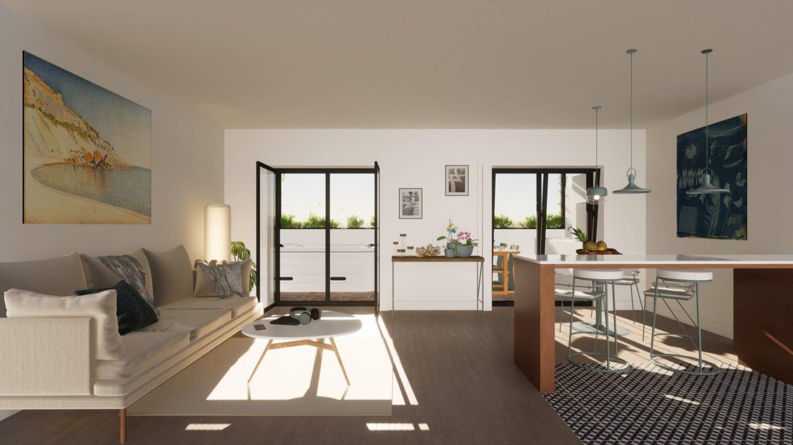 Piso de 3 dormitorios duplex, en venta en Tavira, Algarve_209356