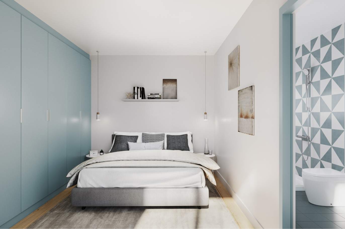 Piso nuevo con balcón, en venta, en el Centro de Oporto, Portugal_210033
