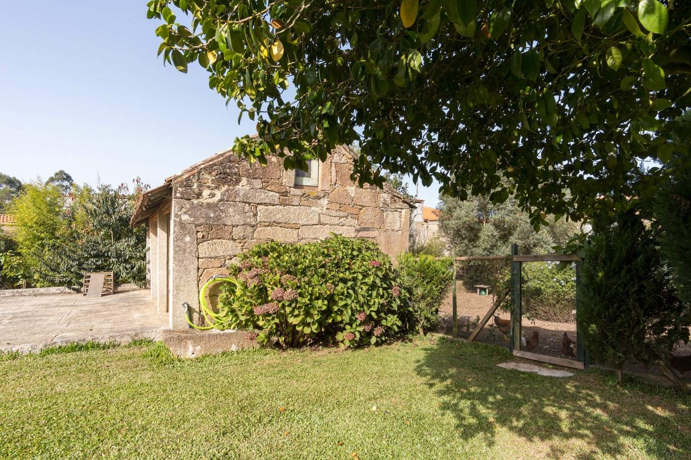 Charmante Villa mit Garten, zu verkaufen, in Barcelos, Nordportugal_210115