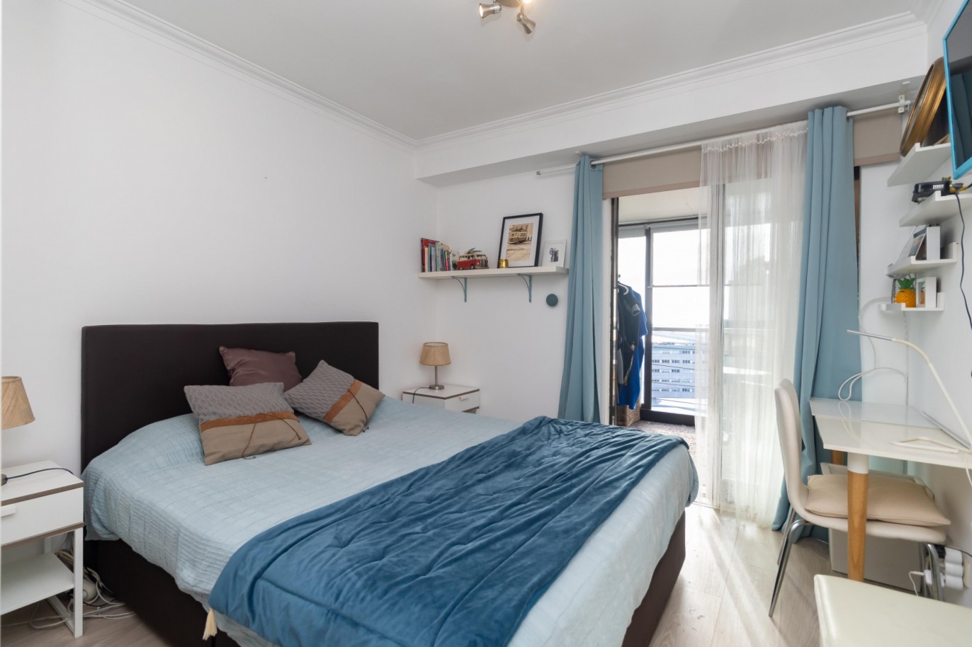 Appartement avec mezzanine et vue sur la mer, à vendre, à Matosinhos Sul, Porto, Portugal_210210