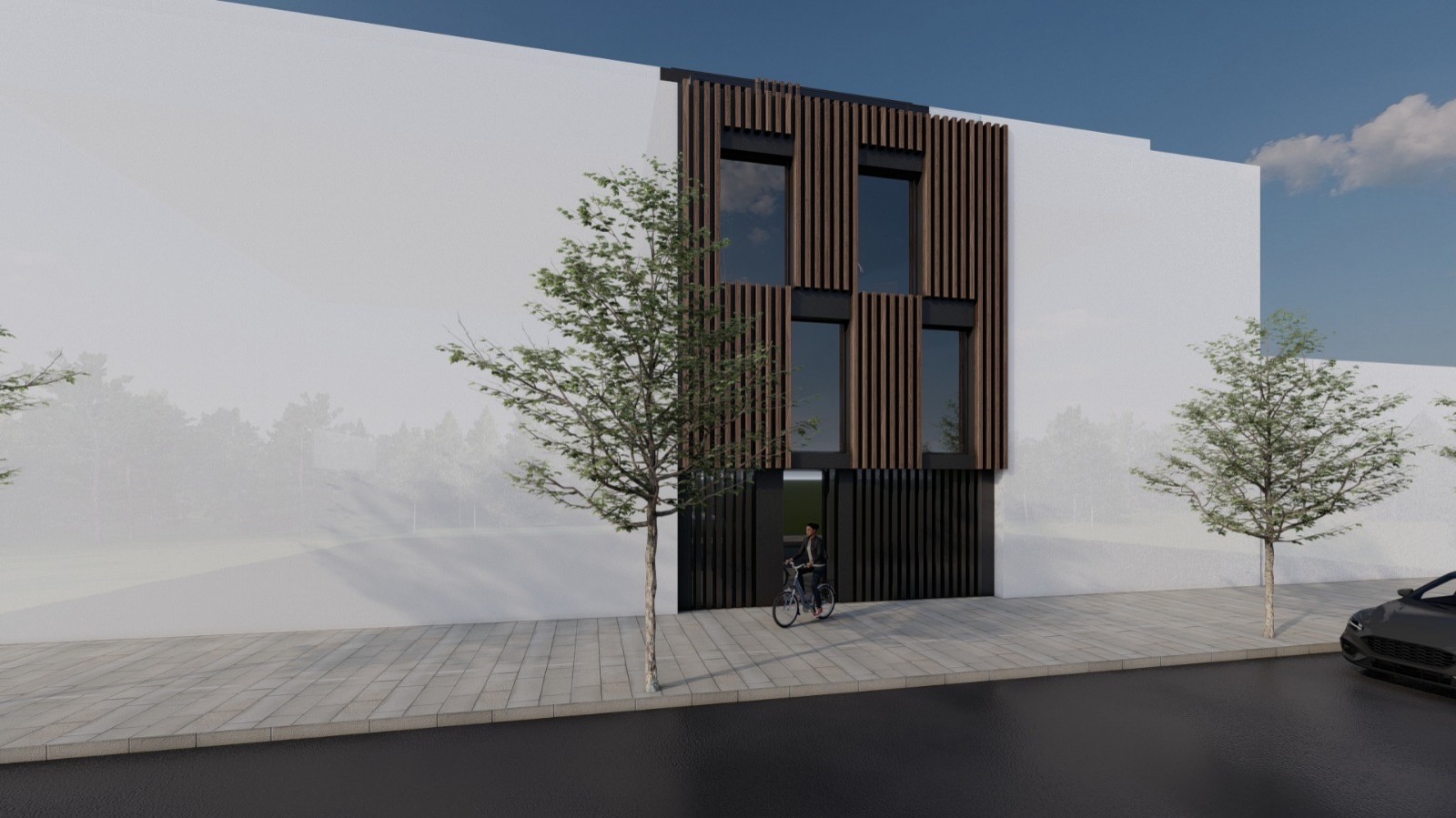 Vente : Bâtiment avec projet pour 4 appartements T2, à Matosinhos, Porto, Portugal_210234