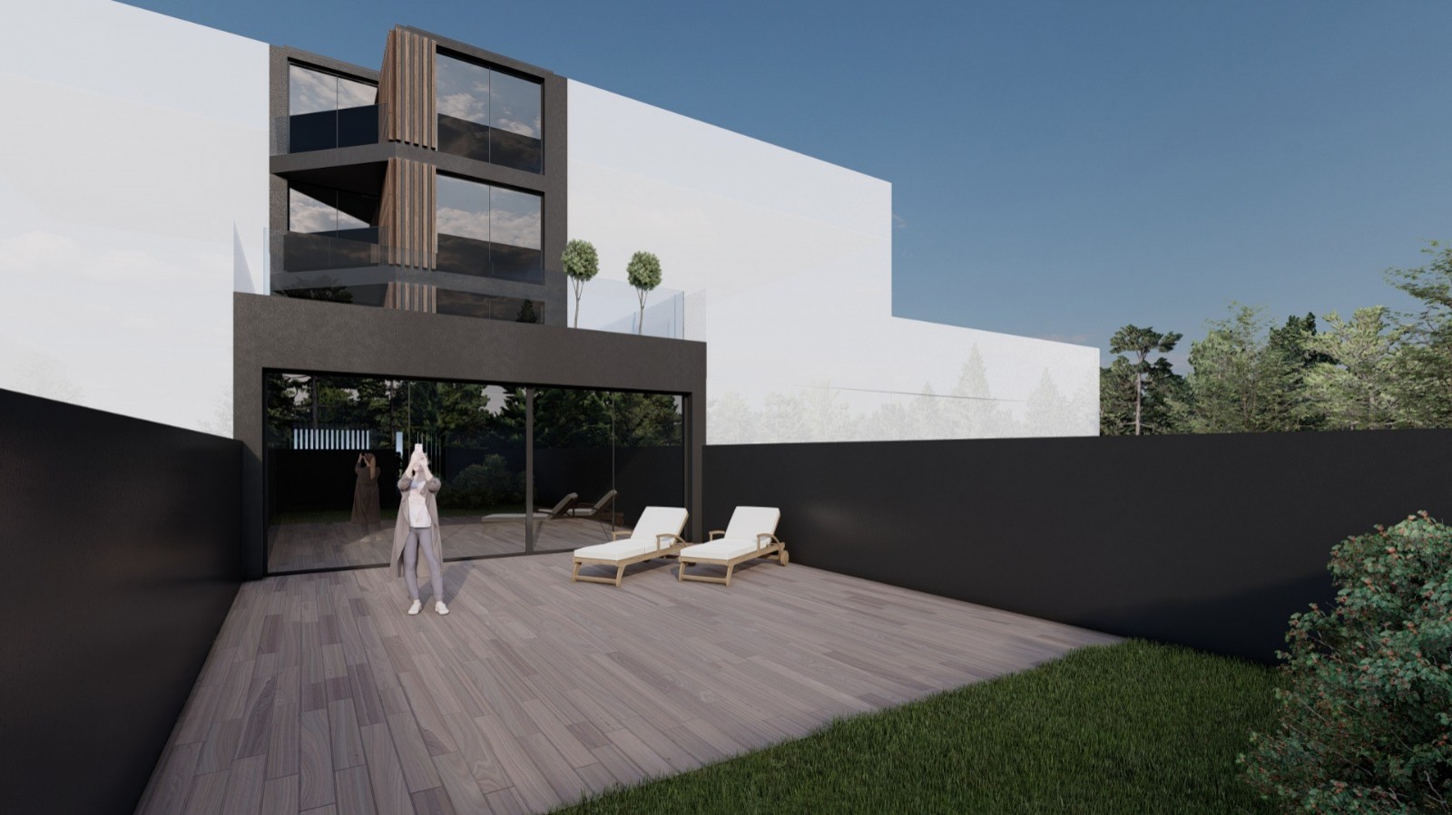 Selling: Building with project for 4 apartments T2, in Matosinhos, Porto, Portugal_210236