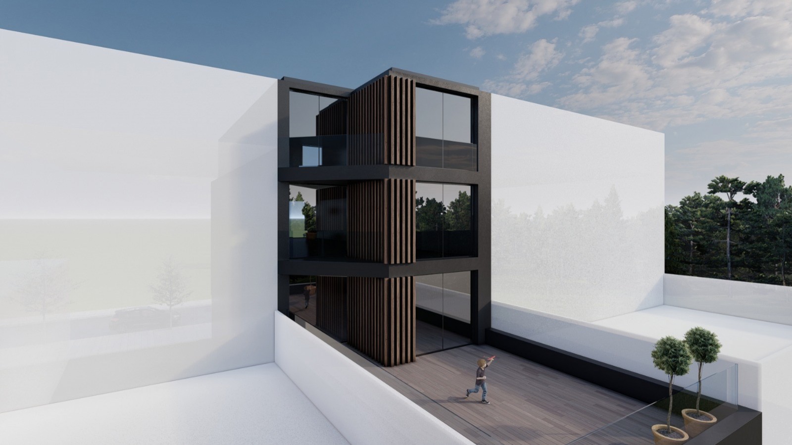 Vente : Bâtiment avec projet pour 4 appartements T2, à Matosinhos, Porto, Portugal_210237