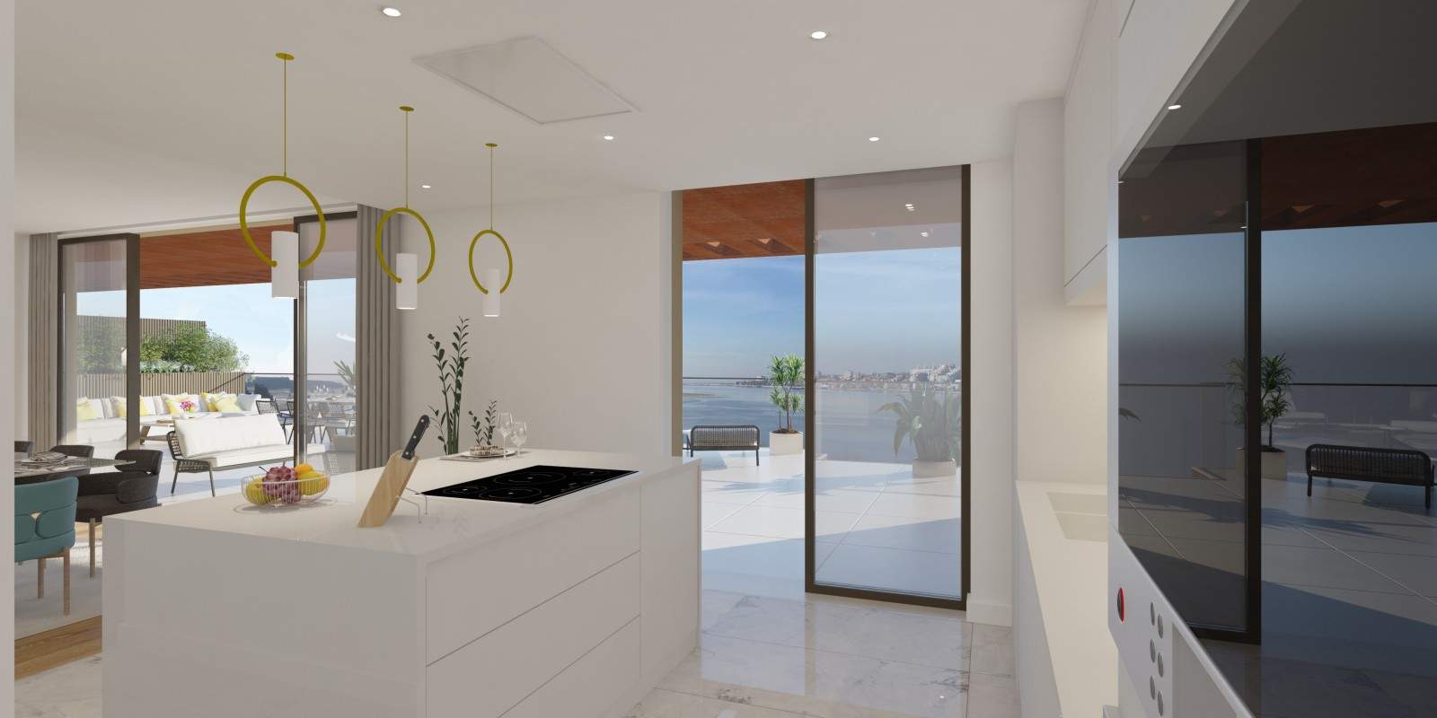 Apartment for sale with balconies, in condominium, V. N. Gaia, Portugal_210869