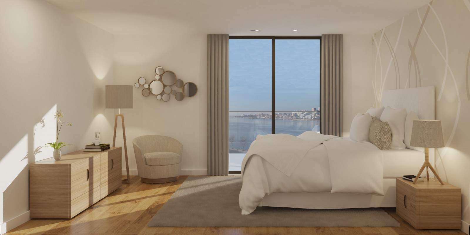 Apartment for sale with balconies, in condominium, V. N. Gaia, Portugal_210878