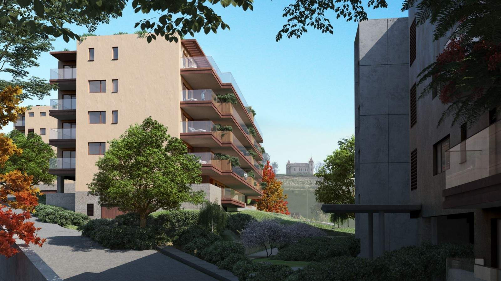 Apartment for sale with balconies, in condominium, V. N. Gaia, Portugal_210884