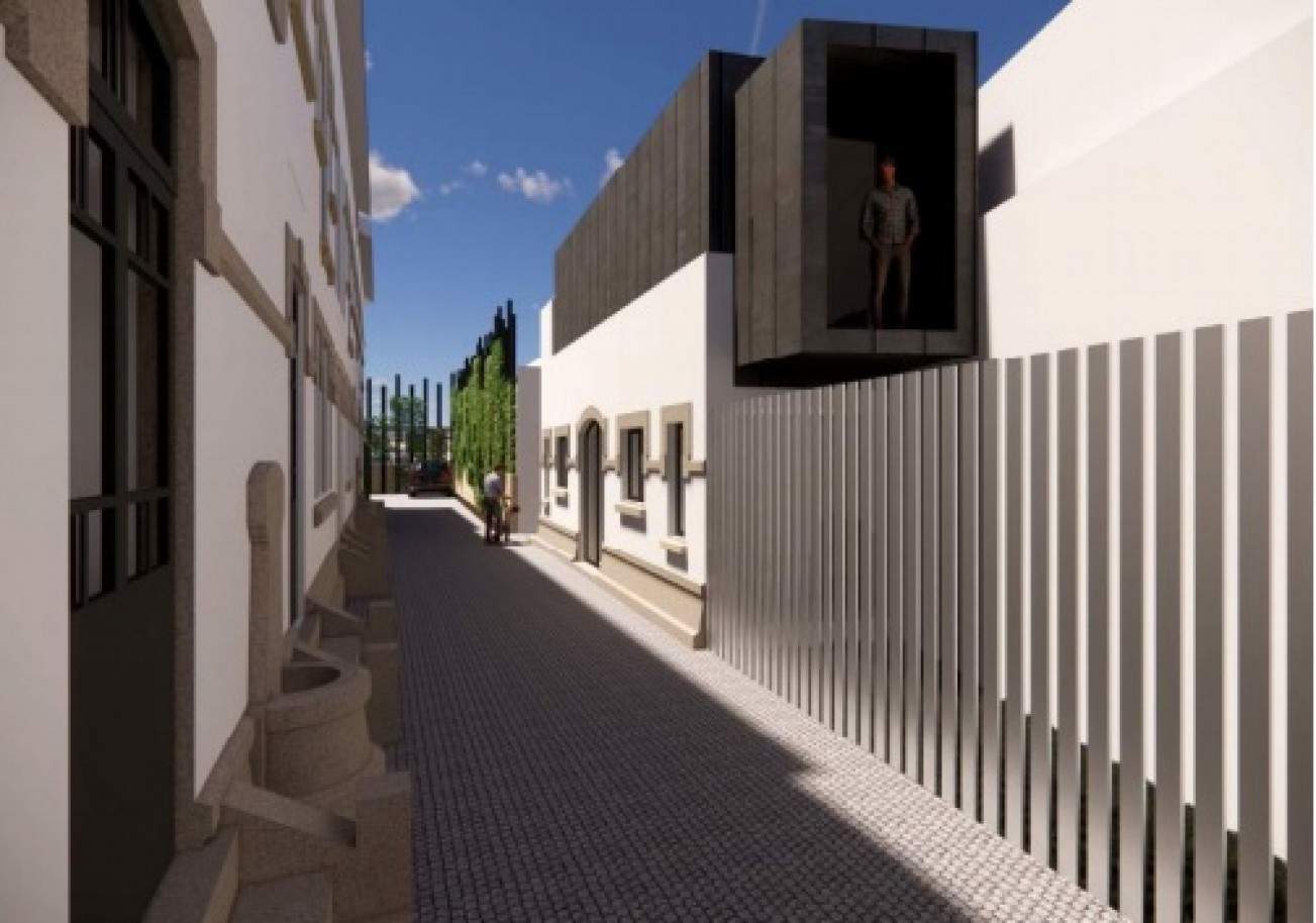 Vente : Bâtiment w / projet approuvé pour un hôtel, centre historique de Porto, Portugal_211026