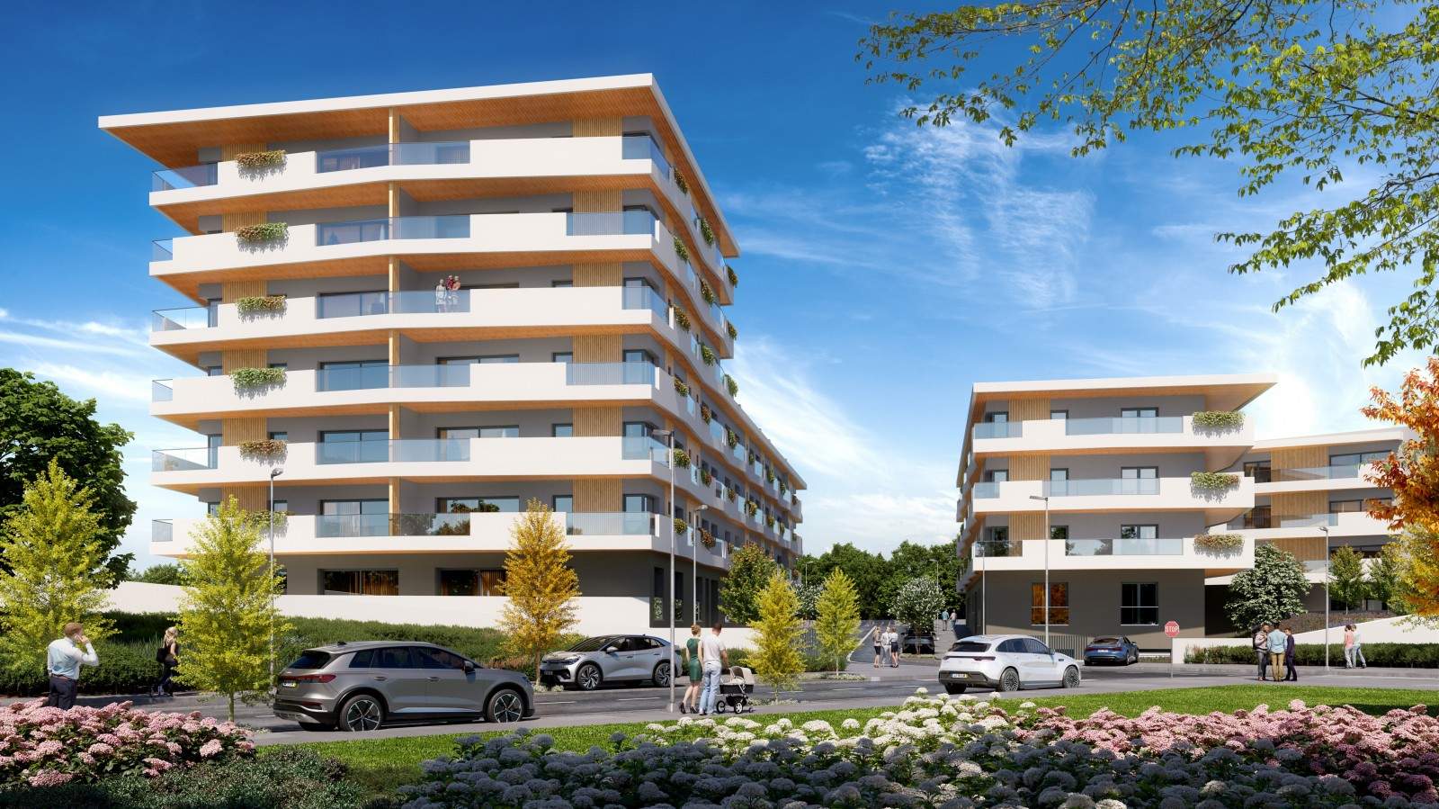 Appartement neuf avec balcons, à vendre, à Ramalde, Porto, Portugal_211384